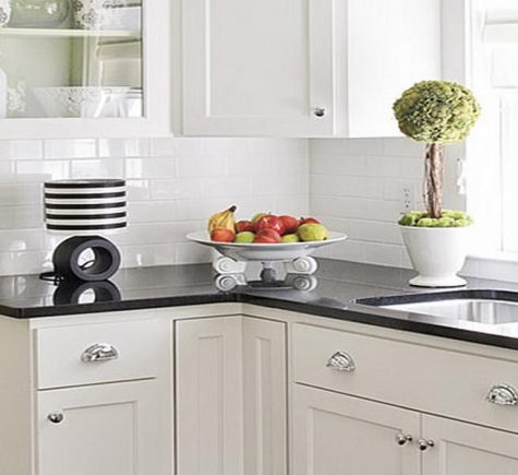 Kitchen Backsplash and Countertop