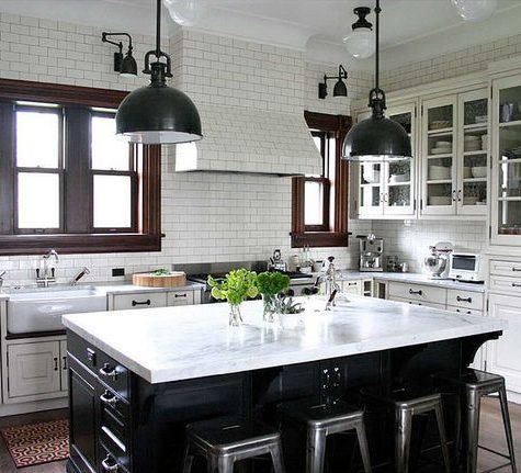 White and White Kitchen