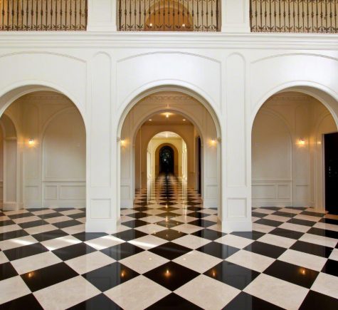 Checkered Floor Tiles - Focal Point