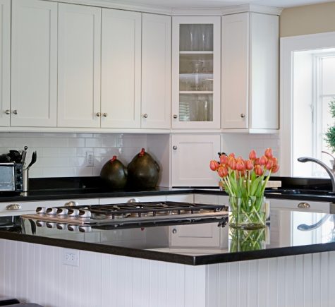 Black Kitchen Countertop