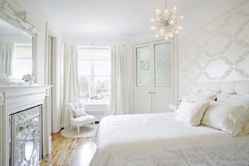 White Bedroom - All-White Decor