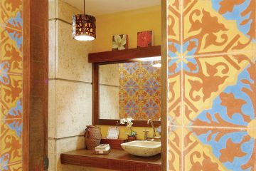 Las Palmas Bathroom - Cuban Tile